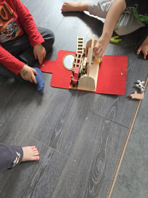 Rollenspiel (wir spielen Bauernhof)