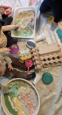 Selbstgemachten Zaubersand