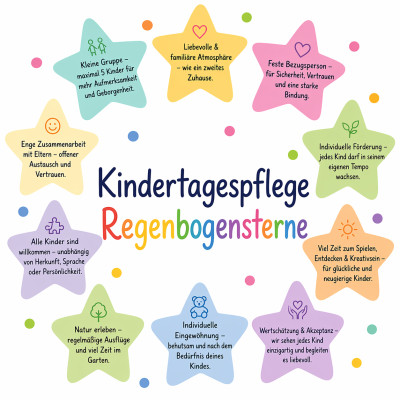 Das macht die Kindertagespflege Regenbogensterne aus